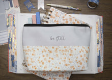 Load image into Gallery viewer, Be Still Bible Pencil Case | Bible Pencil Bag