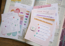 Load image into Gallery viewer, Bible Study Cards | Inductive Bible Study CardsScripture Cards