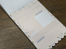 Load image into Gallery viewer, Christian Bible Journaling Tip-In Notepad For Women - Peachy Blue