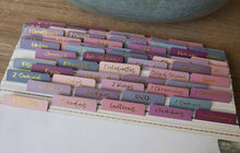 Load image into Gallery viewer, Bible Tabs | Ombre Bible Index TabsBible Tabs