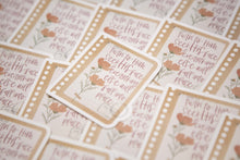 Load image into Gallery viewer, Seek His Face Christian Sticker