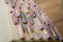 Load image into Gallery viewer, Floral Bible Tabs | Bible Book TabsBible Tabs