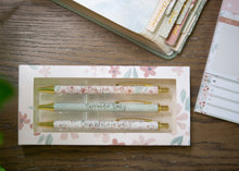 Load image into Gallery viewer, Floral Christian Pen Set | Pens for Bible Study