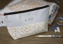 Load image into Gallery viewer, Be Still Bible Pencil Case | Bible Pencil Bag