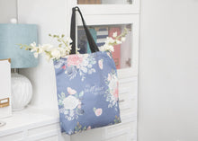 Load image into Gallery viewer, He Restores My Soul Bible Tote Bag | Bible BagBible Tote Bags