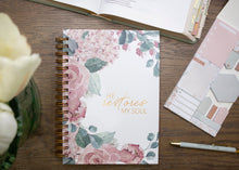Load image into Gallery viewer, He Restores My Soul Prayer Journal | Womens Prayer JournalGuided Prayer Journals