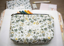 Load image into Gallery viewer, It Is Well Bible Study Pen Pouch | Bible Verse Pencil Case