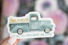 Load image into Gallery viewer, Let Me Tell you bout my Jesus Christian Vinyl Sticker