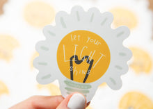 Load image into Gallery viewer, Be the Light Christian Vinyl Sticker