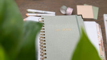 Load image into Gallery viewer, Be Still Lined Journal with Linen Cover