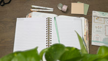 Load image into Gallery viewer, Be Still Lined Journal with Linen Cover