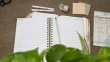 Load image into Gallery viewer, Be Still Lined Journal with Linen Cover