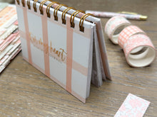 Load image into Gallery viewer, Plaid Scripture Verse Memory Journal