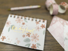 Load image into Gallery viewer, Fun Floral Scripture Memory Verse Journal