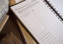 Load image into Gallery viewer, sermon-notes-journal-with-sections-for-keypoints-scripture-and-notes