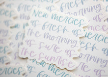 Load image into Gallery viewer, New Mercies Christian Vinyl Sticker