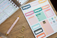 Load image into Gallery viewer, Planner Stickers | Sticker Set For PlannerBible Tabs