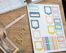 Load image into Gallery viewer, Planner Stickers | Sticker Set For PlannerBible Tabs