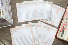 Load image into Gallery viewer, Blank Prayer Cards | Peach Floral