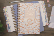 Load and play video in Gallery viewer, bible-study-journal-for-women-in-peach-and-blue