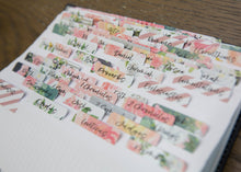 Load image into Gallery viewer, Bible Index Tabs | Floral Bible Tabs
