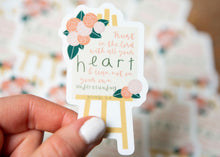 Load image into Gallery viewer, Waterproof Christian Stickers | Trust in the Lord Sticker