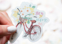 Load image into Gallery viewer, You Go Before Me Vinyl Sticker