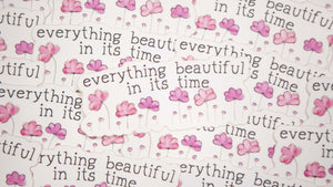 Everything Beautiful in His Time Vinyl Sticker