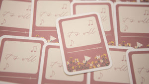 It Is Well Christian Vinyl Sticker