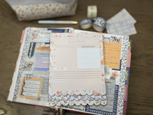 Load image into Gallery viewer, Christian Bible Journaling Tip-In Notepad For Women - Peachy Blue
