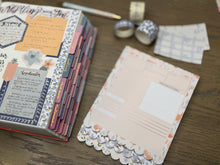 Load image into Gallery viewer, Christian Bible Journaling Tip-In Notepad For Women - Peachy Blue
