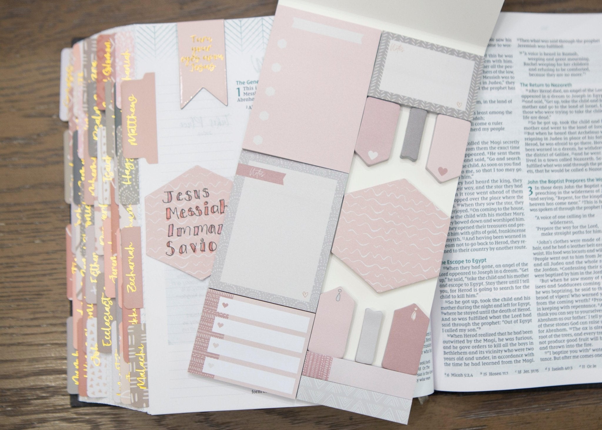 Selah Bible Study Sticky Notes | Sticky Note Set – chosenandcherishedshop