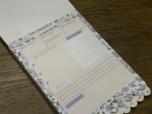 Load image into Gallery viewer, Christian Bible Journaling Tip-In Notepad For Women - Peachy Blue
