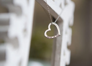 Christian Necklace | Abide in Him Christian Necklace PendantChristian Jewelry