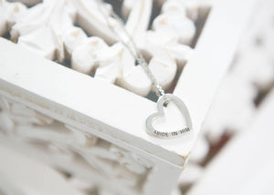 Christian Necklace | Abide in Him Christian Necklace PendantChristian Jewelry