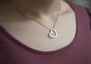 Christian Necklace | Abide in Him Christian Necklace PendantChristian Jewelry