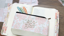 Load image into Gallery viewer, Tis So Sweet Bible Study Pen Pouch | Pencil Case
