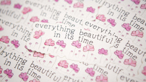 Everything Beautiful in His Time Vinyl Sticker