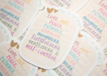 Load image into Gallery viewer, Fruit of the Spirit Christian Vinyl Sticker
