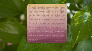 Isaiah 61:10 Christian Vinyl Sticker