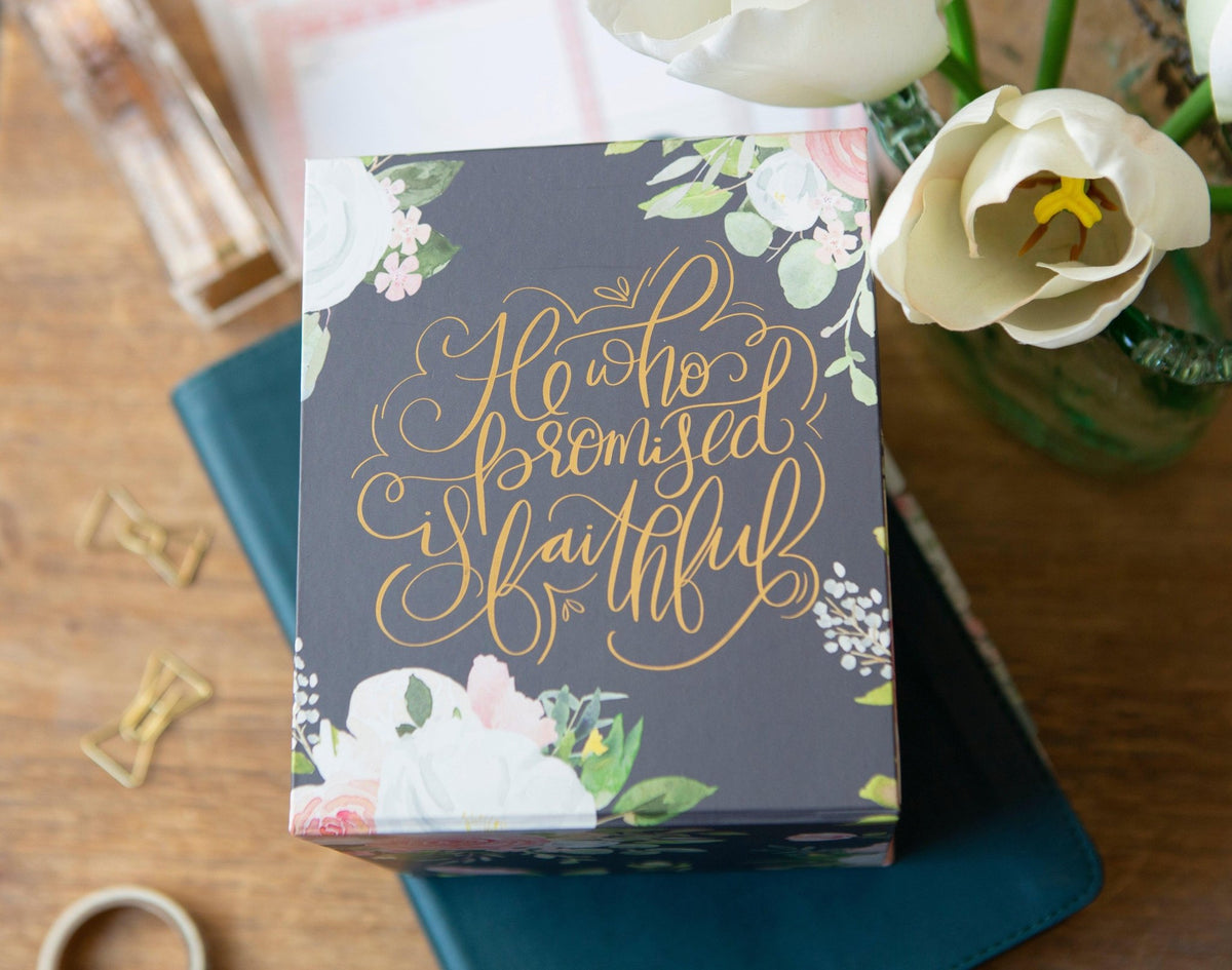 Scripture Memory Container Memory Verse Box | Scripture Card Box – chosenandcherishedshop