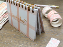 Load image into Gallery viewer, Plaid Scripture Verse Memory Journal
