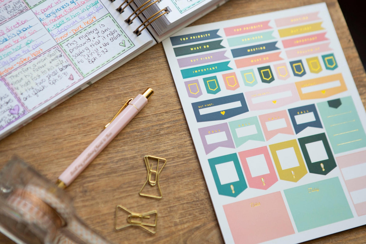 Pllanner Sticker Planner Stickers | Sticker Set For Planner – chosenandcherishedshop