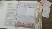 Load and play video in Gallery viewer, Terracotta Bible Journaling Tip-In Notepad
