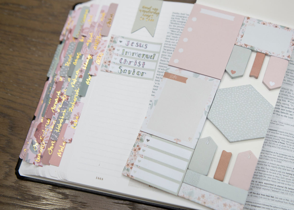 Selah Bible Study Sticky Notes | Sticky Note Set for Bible ...