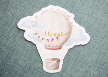 Load image into Gallery viewer, Set Your Mind on Things Above Vinyl Sticker
